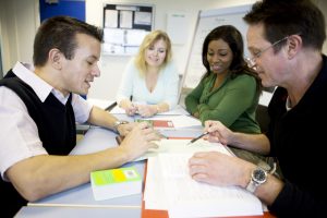 Government employees discussing things over the intranet viewer