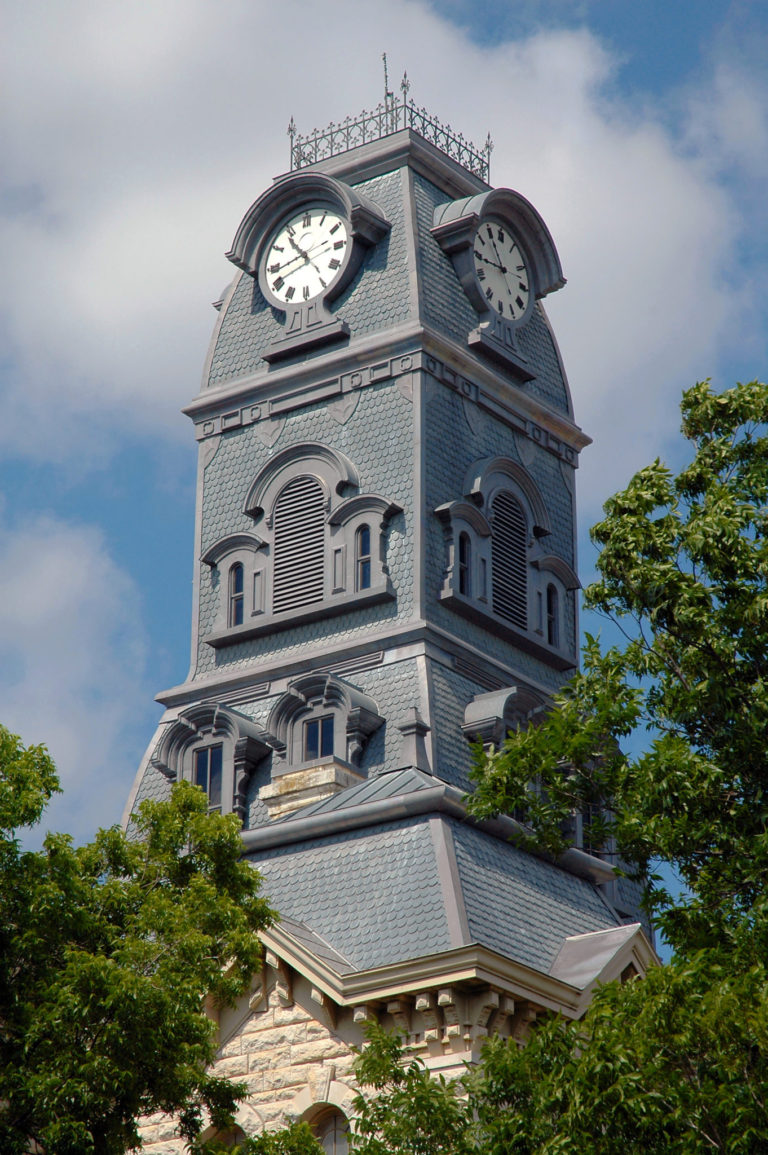 courthouse clock tower - Geographic Technologies Group