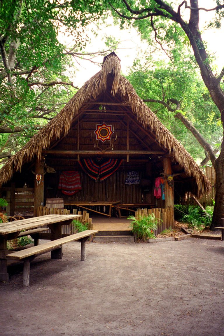 Seminole Indian hut, Florida, USA Geographic Technologies Group