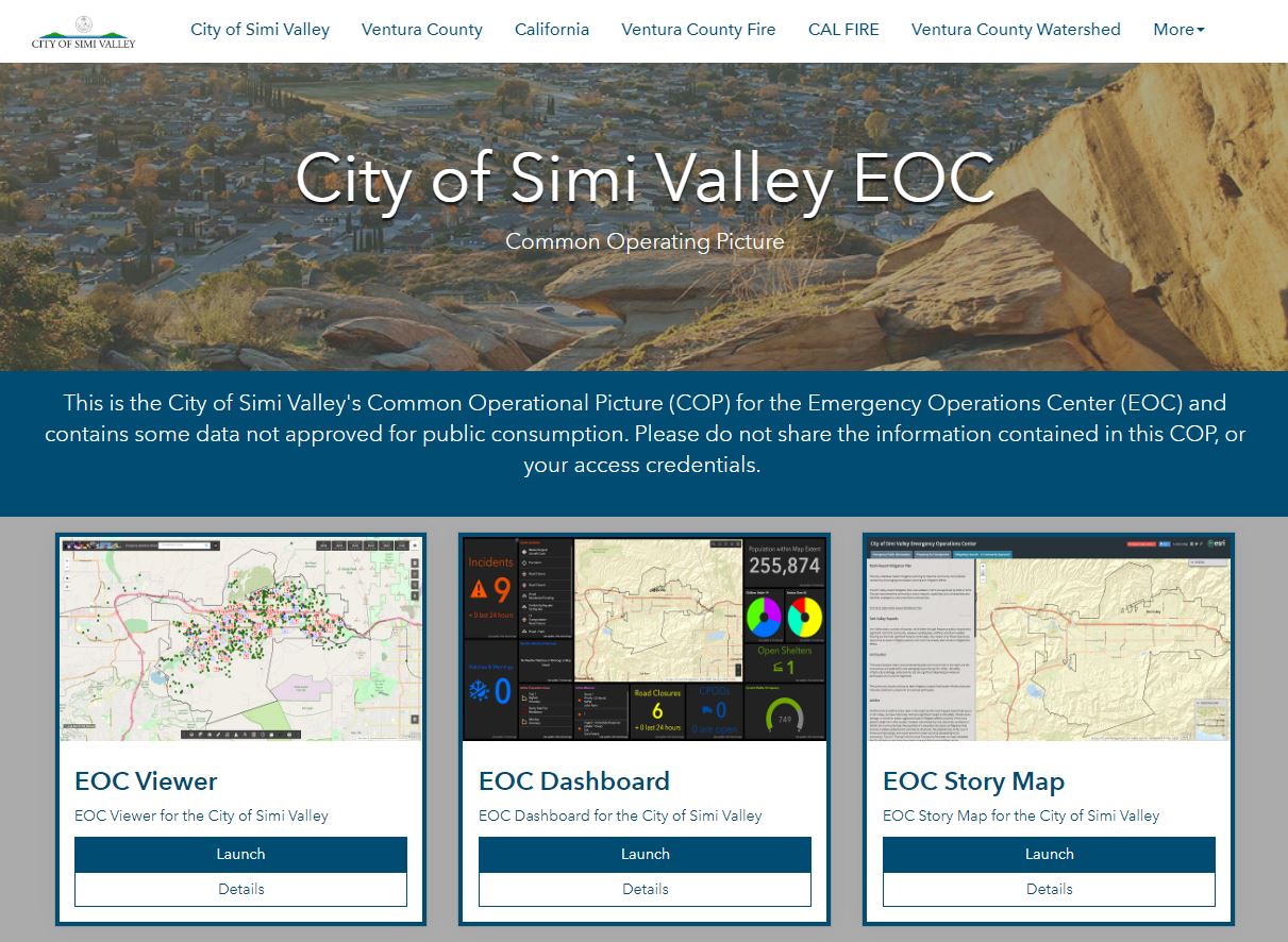 Simi Valley GIS Hub